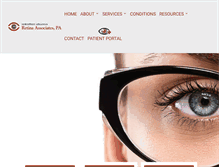 Tablet Screenshot of nwa-retina.com